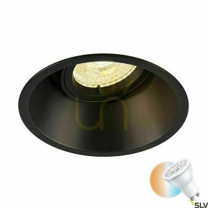 Spot încastrat SLV HORN-T negru aluminiu 25W 230V 113140