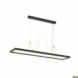 Lampă suspendată SLV WORKLIGHT DALI neagră 57W 4000K 120cm 1005395