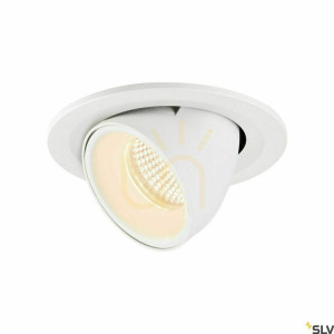 Spot încastrat SLV NUMINOS GIMBLE S alb 8,6W 2700K 720lm 1005877
