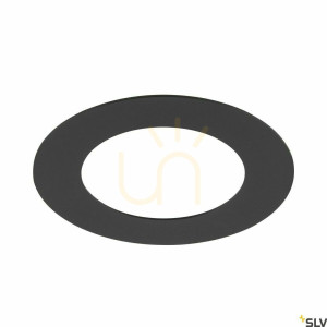 Cadru încastrat SLV NUMINOS S negru oțel 16 cm 1006139