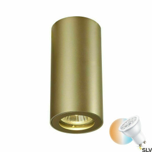 Plafonieră SLV ENOLA_B CL-1 GU10 auriu 35W IP20 151813