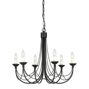 Candelabru Carisbrooke cu 6 lumini Elstead