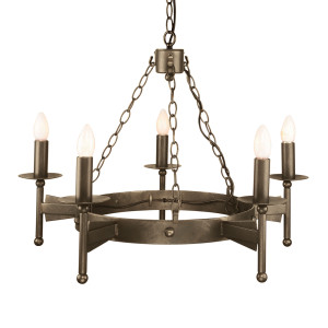 Cromwell 5 Lumini candelabru Elstead