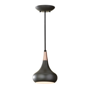 Lampă cu pandantiv Beso 1 Light Mini - maro închis Elstead