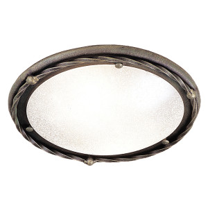 Pembroke 1 lumină de culoare stil B - negru/auriu Elstead