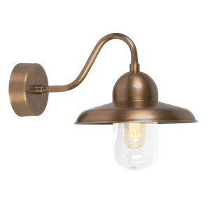 Lanternă de perete Somerton 1 lumină - alamă îmbătrânită Elstead