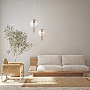 FLUSSO lampă suspendată P095PL-01BZ1 Maytoni