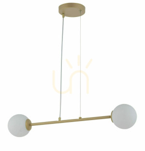 Lampă suspendată Sigma BALANS 2 auriu bej 33368