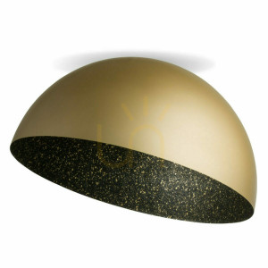 Plafonieră Sigma Sfera 90 aur/negru SKU 32479