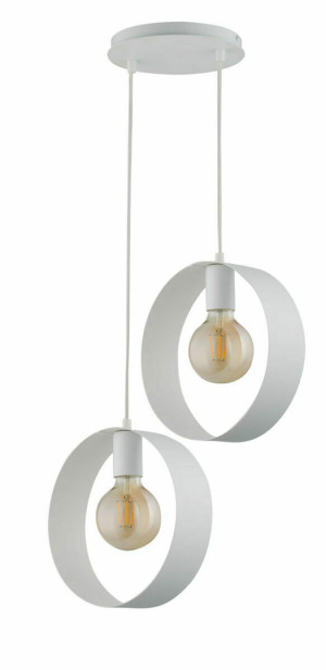 Lampă suspendată Sigma Happy 2 alb 25 cm E27 32287