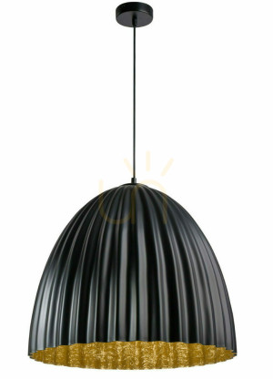 Lampă suspendată Sigma Telma 50 negru/auriu 32020