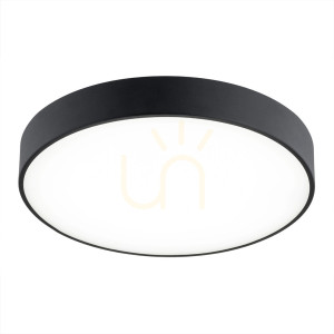 Plafon LED ARGON TIAMO negru 340mm 4000K 3500lm SKU 8348