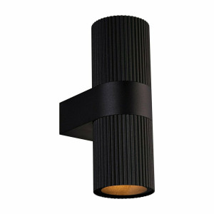 Kyklop Ripple lampă de perete pentru exterior IP54 negru Nordlux