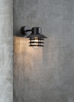 Vejers lampă de perete jos Black Nordlux