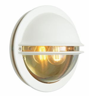 Lampă de perete pentru exterior BERLIN 610W E27 Alb Norlys