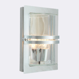 Lampă de perete pentru exterior BASEL 660GA E27 Zinc Fire Norlys