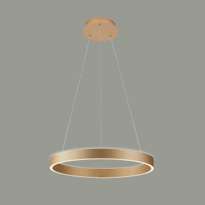 Pendul Italux Brasco LED auriu/alb 80 cm dimabil PND-56215D-080RPC-GD-3KS4K-TRDIMM