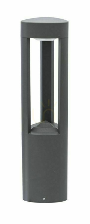 Lampă stâlp exterior SU-MA gri închis 50 cm LED GL 11204