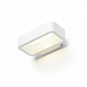 Lampă de perete în aer liber Tapa White 230 V Led 6 W Ip54 3000 K