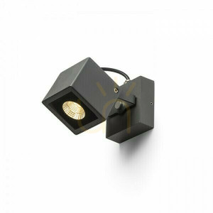Lampă de perete Bora lampă de perete Antracit 230 V Led 6 W 44° Ip54 3000 K