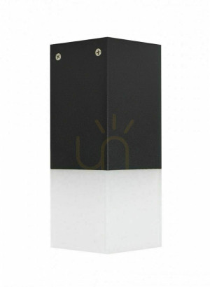 Plafonieră exterior SU-MA CUBE negru 20W IP44 CB-S BL