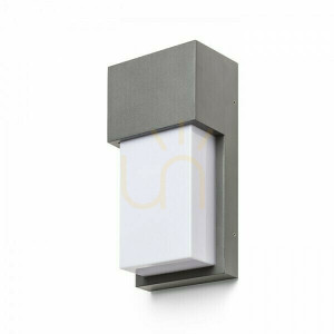 Aplică Chicago lampă de perete Antracit 230 V E27 18 W Ip44