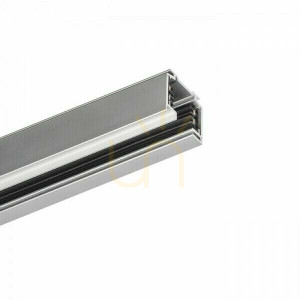 Eutrac Lighting Bus 3m 3 Phase Silver Grey 230 V