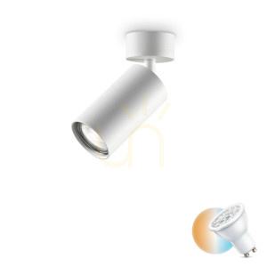Plafon Ideallux DYNAMITE PL1 BIANCO alb metal GU10 231495