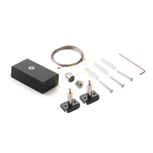 Accesoriu suspendare Ideallux EGO KIT argintiu aluminiu 2 m 276328