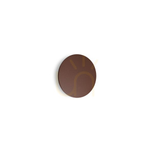 Aplică exterior LED Ideallux PUNTO AP D18 Coffee maro 18 cm 313535