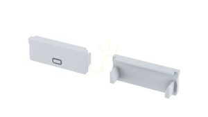 Capac de profil cu LED-uri LUMINES DUAL alb 2in1