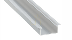 LED profil LUMINES tip Gemi argint anodizat argint anodizat 2 m