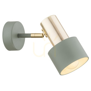 Lampa de perete Argon Doria alamă Sage E27 4315
