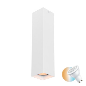 Lampă de suprafață Italux Ander GU10 alb aluminiu 24 cm CLN-28394-L-WH