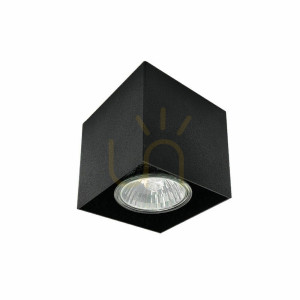Plafonieră Antigo Cage Out Mini GU10 negru oțel 7 cm 1074