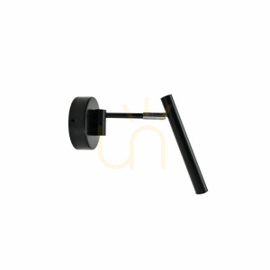 Aplică perete Antigo Kosame K2 negru aluminiu/oțel 18 cm LED G9 4053