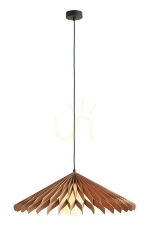 Lampă suspendată Aldex Nature Sun XL lemn sticlă metal SKU 1140G_XL