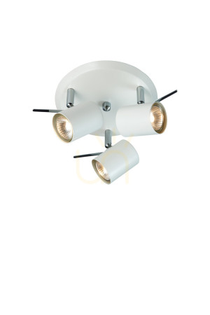 Plafon LED Markslojd HYSSNA 3 becuri alb metal 25 cm 105483