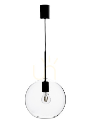 Pendant lamp Markslojd Patera transparent 25 cm 108506