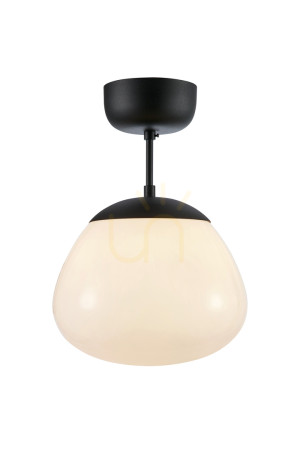 Plafonieră Markslojd RISE 108543 alb metal și sticlă 25x35 cm