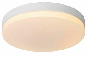 Plafonieră LED Lucide Biskit alb 40 cm IP44 36W 79111/40/31
