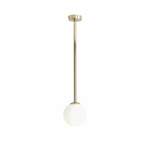 Plafon Aldex Pinne Gold 14 cm Metal Sticlă 1080PL_G30_M