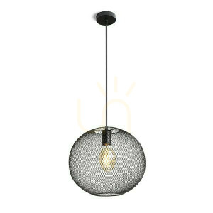 Cosir 34 Negru 230 V Led E27 15 W Lampă suspendată.