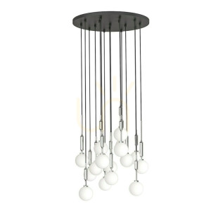 Lampa suspendată Ero XVI Cromo 60 de Orlicki Design