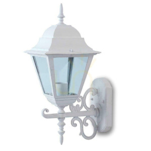 V-TAC VT-761 Alb Mat Up Lampă de perete pentru grădină.