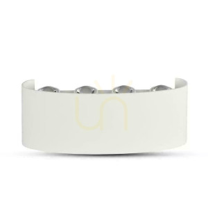 Montat pe perete Sus în jos V-TAC 8W LED alb IP54 VT-848 4000K 940lm