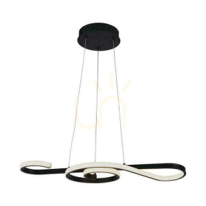 V-TAC 18W LED corp de iluminat suspendat Negru VT-7817 3000K 2260lm