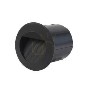 Lampă încastrată exterior Italux Piani LED 3W 3000K IP65 negru ONFL-1253-3K
