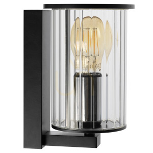 Aplica perete Argon Norfolk negru IP44 E27 8748