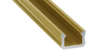 LUMINES LED profil tip X RAL1923 mat. 1 m